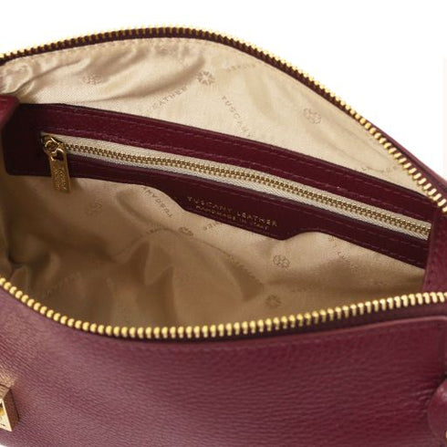 Praline - Soft leather duffle bag